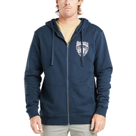 Ahoy Fkrs Zip Thru Fleece - Navy