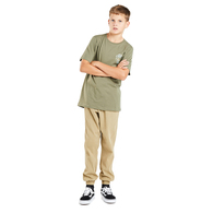 Kracken Boys Short Sleeve T-Shirt - Dusty Green