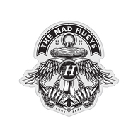 Ahoy Fkrs Sticker - Black