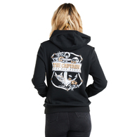 Tropic Captain Womens Pullover Fleece - Black