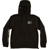 Alpha Womens Windbreaker Jacket - Black