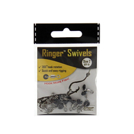 BAIT RIGGING O-RING SWIVELS - SIZE 2 -QTY 10 (9/0-11/0) 