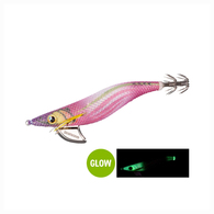 Sephia Clench FlashBoost Squid Jig 3.5 - Pink Glow