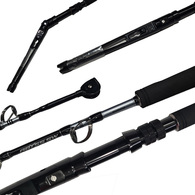Talica 50 2-Speed / Abyss Sw 5'6" 50Lb Game Combo W/ Adjustable Butt