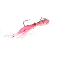 3D Octopus Lure - UV Pink Glow