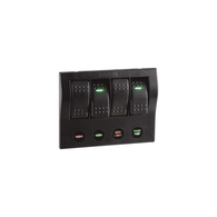4-Way LED Sealed Switch Panel with Circuit Breaker Protection