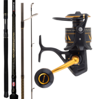 Slammer IV 7500 / Mercenary 7'9" PE4-6 Topwater Spin Combo 2-Piece