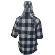Wilder Woolen Short Sleeve Jacket - Black / Grey