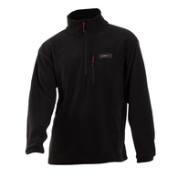 Huntaway Long Sleeve Quarter Zip Fleece - Black