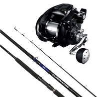 Forcemaster 9000A / Status Bluewater 8'0 Drone Rod With 1090Yds Of Braid