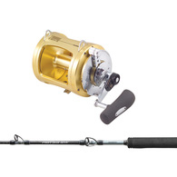 Shimano TI80WA Tiagra A 80 Wide 2-Speed Trolling Reel by Shimano 