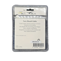 Twin Core Sheathed Tinned Cable 2Mm 5 Amp (10M-Pk)