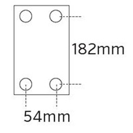 Duofit Non-Braked Trailer Coupling 45 And 50Mm Ball - 3500Kg (Override Style)
