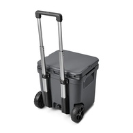 Roadie 48 Wheeled Ice Box With Telescopic Handle - Charcoal - 45 Litre