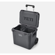 Roadie 60 Ice Box With Wheels And Telescopic Handle - Charcoal - 54 Litre