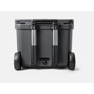 Roadie 60 Ice Box With Wheels And Telescopic Handle - Charcoal - 54 Litre