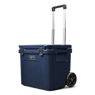 Roadie 60 Ice Box with Wheels and Telescopic Handle - Navy