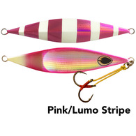 Flipper Jig - Pink / Lumo Stripe