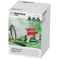 25W Personal Megaphone With Siren