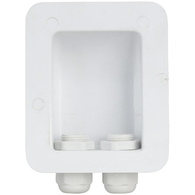 White Abs Solar Panel Cable Dual Entry Point