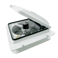 MaxxFan Plus w/Thermo, Power Lift, Rain Sensor, Remote