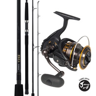 BG5000 Reel / BlueWater 792HSJ Spin Rod + X4 50lb Braid