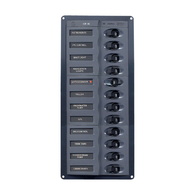 902NMV 12 Switch Circuit Breaker Panel (no meter)