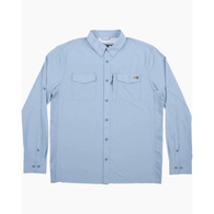 Charter Tech UPF40+ Long Sleeve Shirts - Marine Blue 