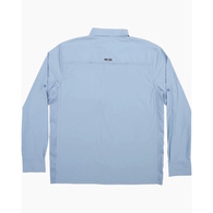 Charter Tech Upf40+ Long Sleeve Shirts - Marine Blue 