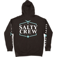 Skipjack Fleece Hood Heavy Weight- Black