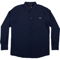 Windward Perforated Tech Long Sleeve shirts - Navy