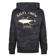 Ahi Mount Hooded Fleece - Black Camo