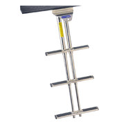 EEZ-IN Telecopic Under Platform Double Tube Stainless Steel Dive Ladder - 3 step