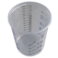 Heavy Duty Solvent Resistant Resin/Paint Measuring Mixing Cup 600ml