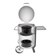 Bronco Pro Bbq  Charcoal Drum Grill & Smoker  