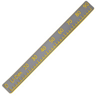 Foam Self Adhesive Fish Measure Rule - 90Cm 