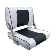 Flip Back Seat - White Carbon/Charcoal Carbon