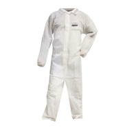 Premium Breathable Disposable Overalls w/collar