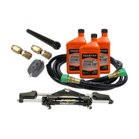 Hydraulic Outboard Steering Kit to 400hp (15m Hose) Adj. Length