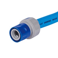 9 Metre Flat Non Toxic Water Hose On Reel