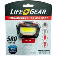 Stormproof Hi Power Headlamp 500 Lumens W/Batteries
