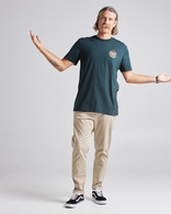 Kraken Some Tins Tee - Pine Green