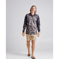Fk Off Im Fishing Long Sleeve Upf50+ Fishing Jersey - Camo