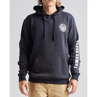 Foaming Shark Fleece Pullover Hoodie - Black
