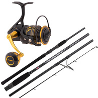 Slammer IV 3500 / Regiment Black Ops II 7'2" 6-10KG Spinning Combo 2-Piece