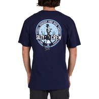 Dive Bar Short Sleeved Tee-Shirt - Navy