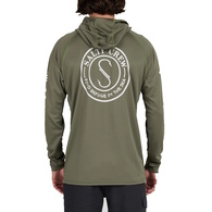 Palomar Pinnacle Long Sleeve Tech Upf50+ T-Shirt / Fishing Jersey - Olive