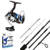 Legalis LT 4000D-C / TD Saltwater SJ66-2.5 SlowJig Set w/Braid