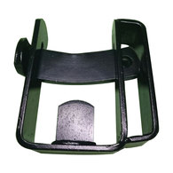 Trailer Coupling Lock w/ Padlock Black Zinc Coating