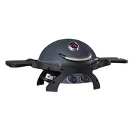 ZIGGY LPG BBQ Twin Grill Classic Gunmetal Grey --stock liquidation--